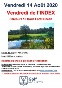 vendredi de l'index